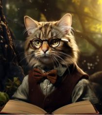 Учёный Котофей Лукоморьевич